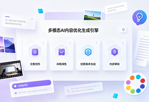 广水市AI智能内容优化创新 多模态生成技术丰富数字内容创作生态