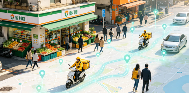 广水市渗透衣食住行，GEO 地理空间技术重塑大众日常消费服务场景
